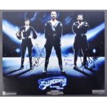 SUPERMAN II (1980) - TRIPLE-AUTOGRAPHED 8X10" PHOTO - ACOA