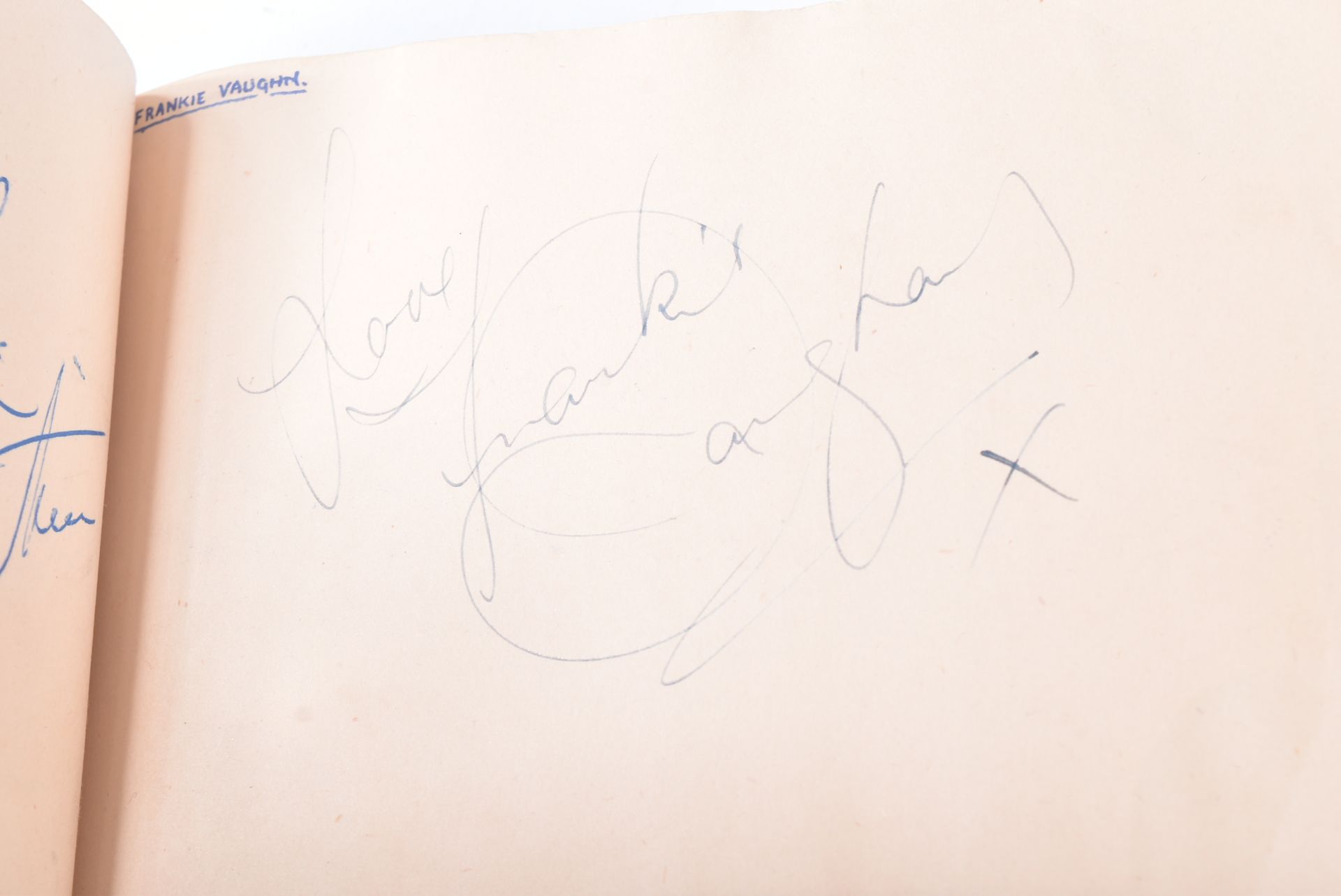 1950S AUTOGRAPH ALBUM - FRANK SINATRA, BING CROSBY ETC - Image 3 of 7