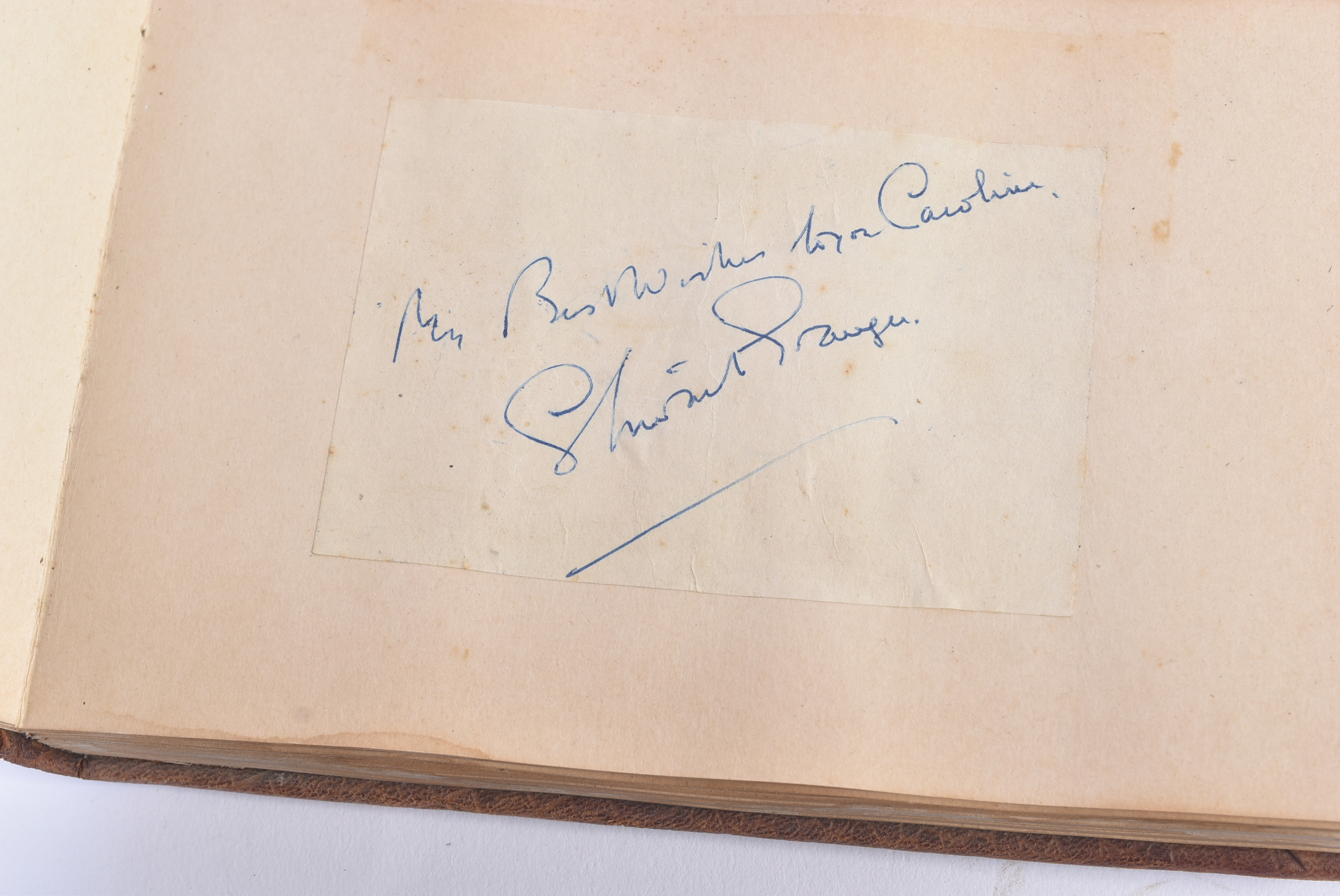 AUTOGRAPHS - 1940S / 1950S ALBUM - PERSONALITIES, STAGE ENTERTAINERS ETC - Image 6 of 7