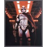 STAR WARS - GWENDOLINE CHRISTIE - AUTOGRAPHED 8X10" - ACOA