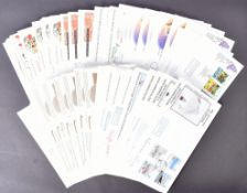 AUTOGRAPHED FIRST DAY COVERS - LARGE COLLECTION