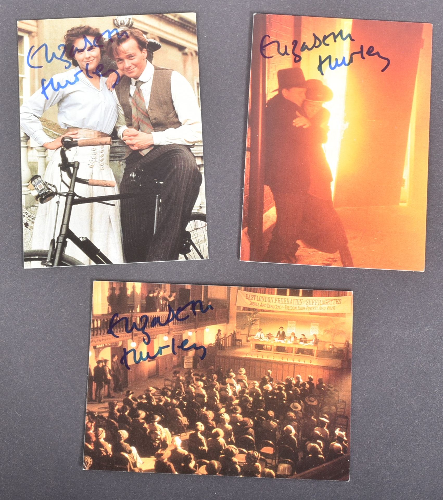 INDIANA JONES - THE YOUNG INDIANA JONES CHRONICLES SIGNED CARDS