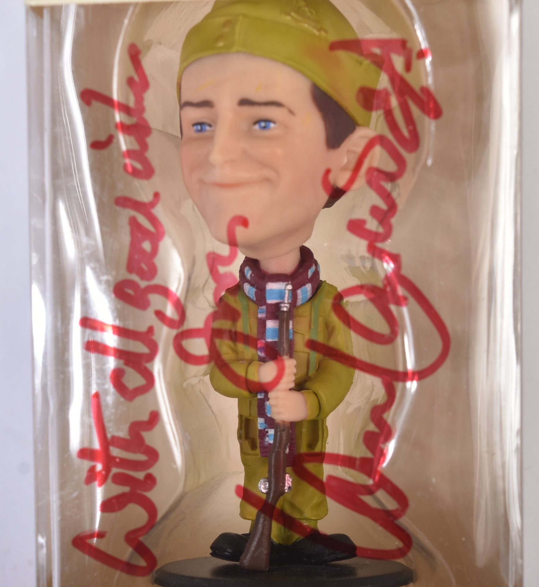 DAD'S ARMY - BOBBLE BUDDIES - IAN LAVENDER SIGNED FIGURE - Image 3 of 3