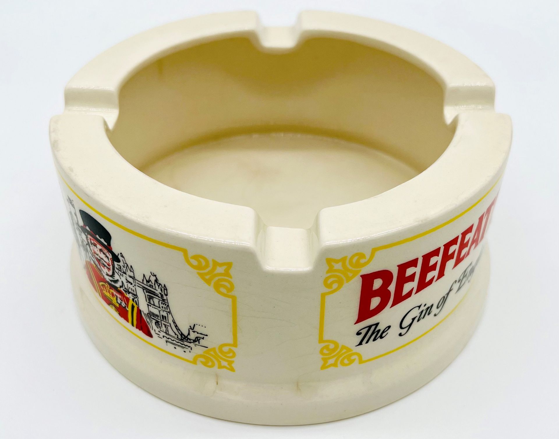 ONLY FOOLS & HORSES - THE NAG'S HEAD - SIGNED BEEFEATER WADE ASHTRAY - Bild 3 aus 8