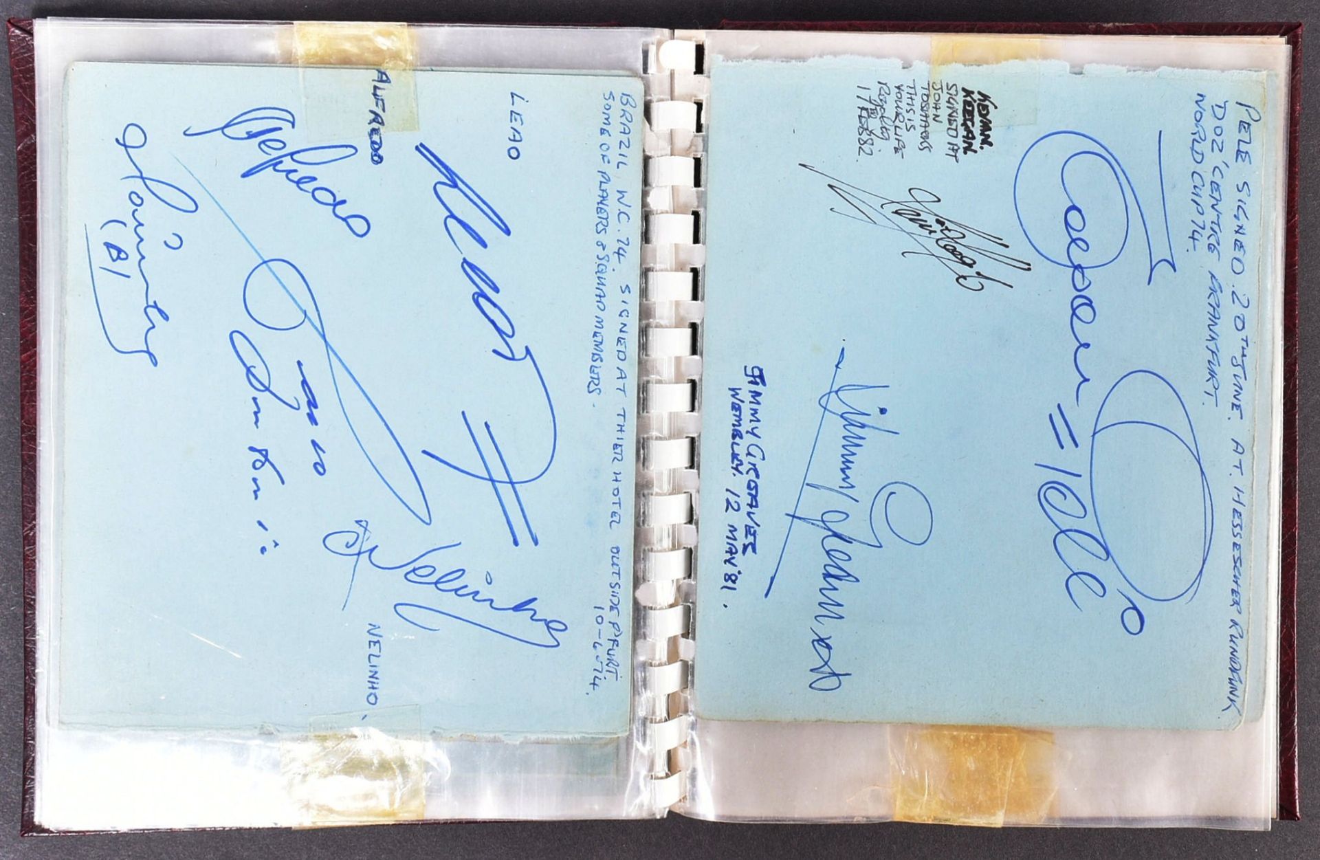 GERALD WHITNEY COLLECTION (CAMERA MAN) - SPORT AUTOGRAPHS