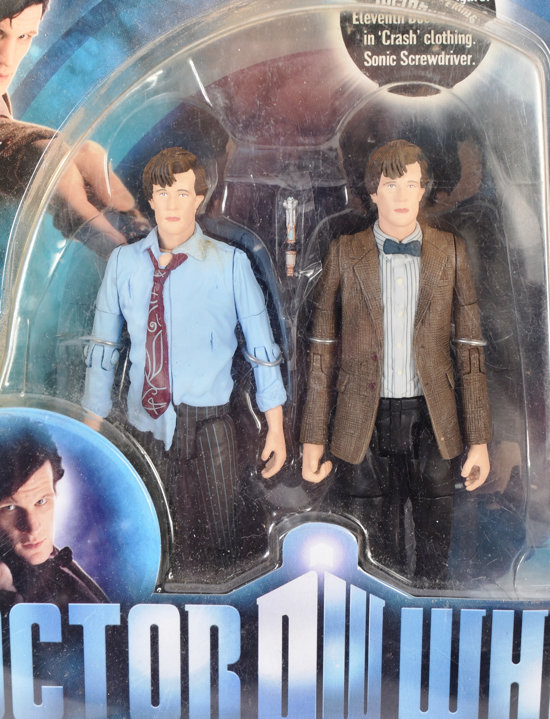 DOCTOR WHO - CHARACTER OPTIONS - X2 ' THE ELEVENTH DOCTOR'S CRASH SET ' TWIN - Image 2 of 4