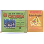 VINTAGE SUBBUTEO TABLE TOP FOOTBALL AND RUGBY GAMES