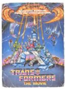 TRANSFORMERS - VINTAGE 1986 MOVIE PRESS KIT