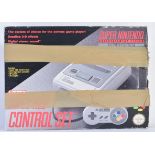 RETRO GAMING - BOXED SUPER NINTENDO VIDEO GAME CONSOLE