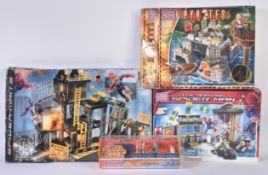 COLLECTION OF LEGO STYLE ' MEGA BLOKS ' CONSTRUCTION SETS