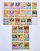 POKEMON - COLLECTION OF WOTC FOSSIL TRADING CARDS
