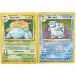 POKEMON - PAIR OF WOTC BASE SET CARDS