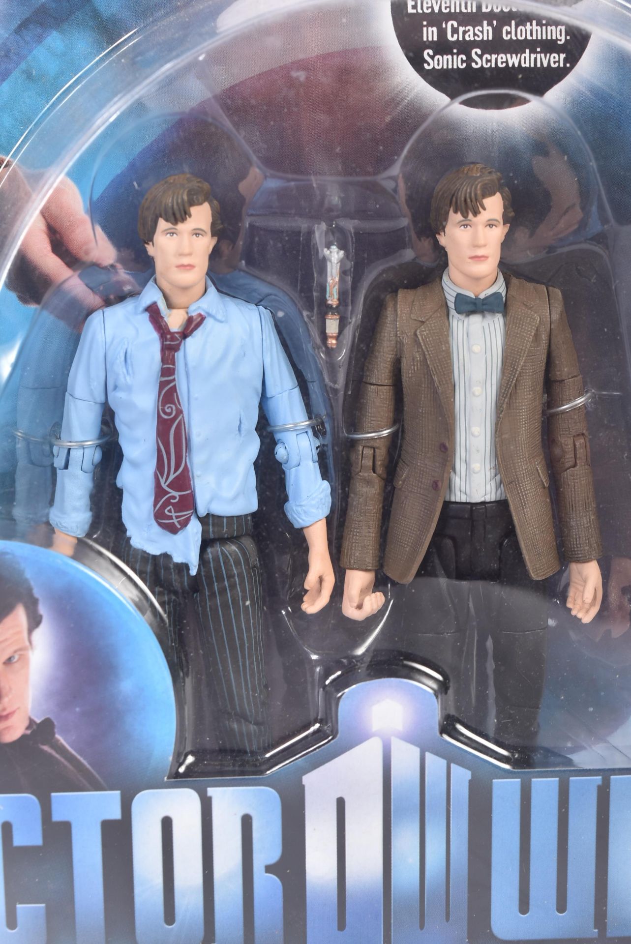DOCTOR WHO - CHARACTER OPTIONS - X2 ' THE ELEVENTH DOCTOR'S CRASH SET ' TWIN - Image 2 of 4