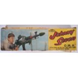 VINTAGE TOPPER TOYS JOHNNY SEVEN ONE MAN ARMY MACHINE GUN TOY