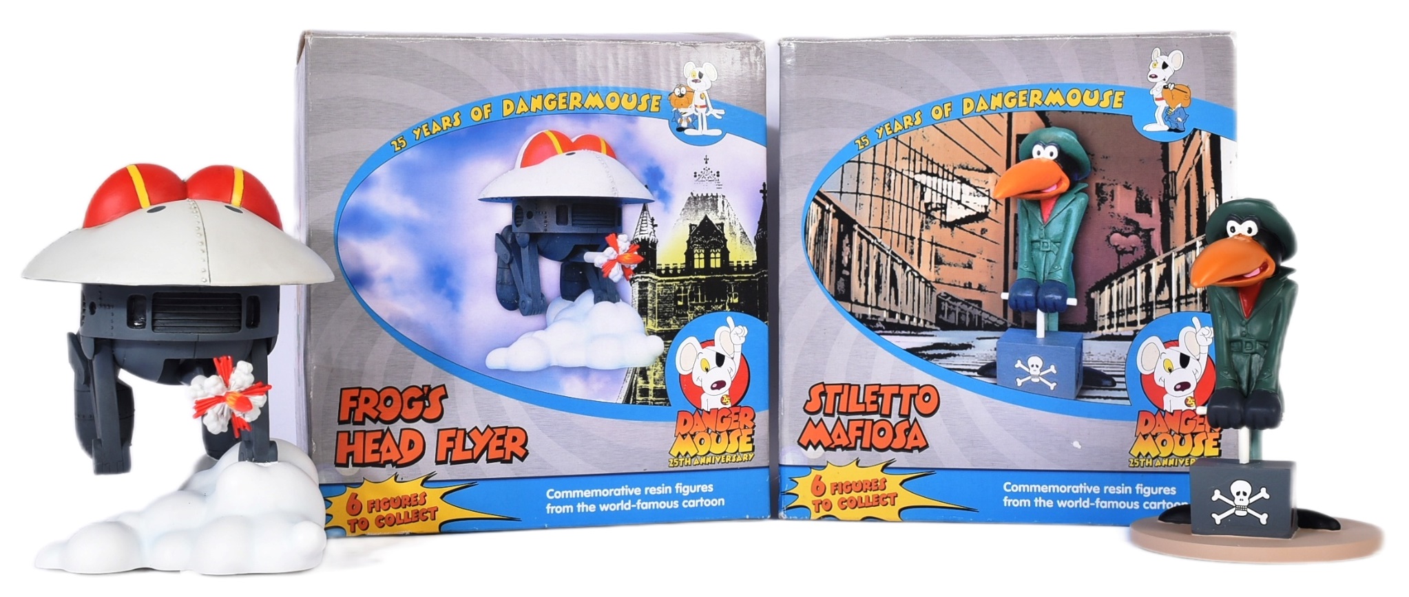 DANGER MOUSE - CONCEPT2CREATION - BOXED FIGURINES