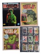 COMIC BOOKS - HULK COMIC (1979) - ISSUES #1 & #2 W/FREE GIFTS