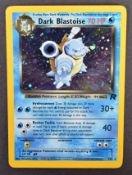 POKEMON - WOTC TEAM ROCKET DARK BLASTOISE CARD