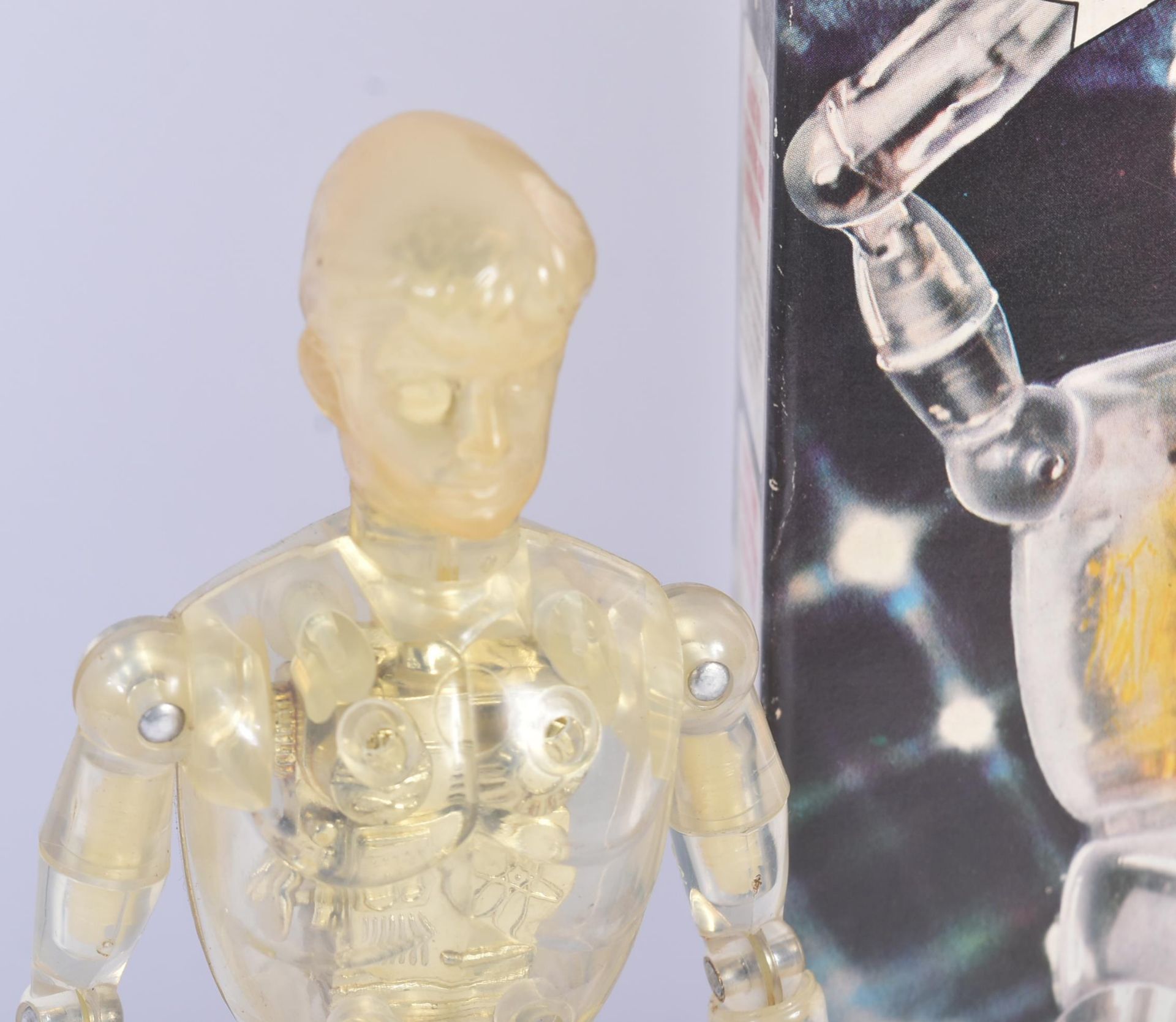 VINTAGE DENYS FISHER CYBORG ACTION FIGURE - Image 2 of 7