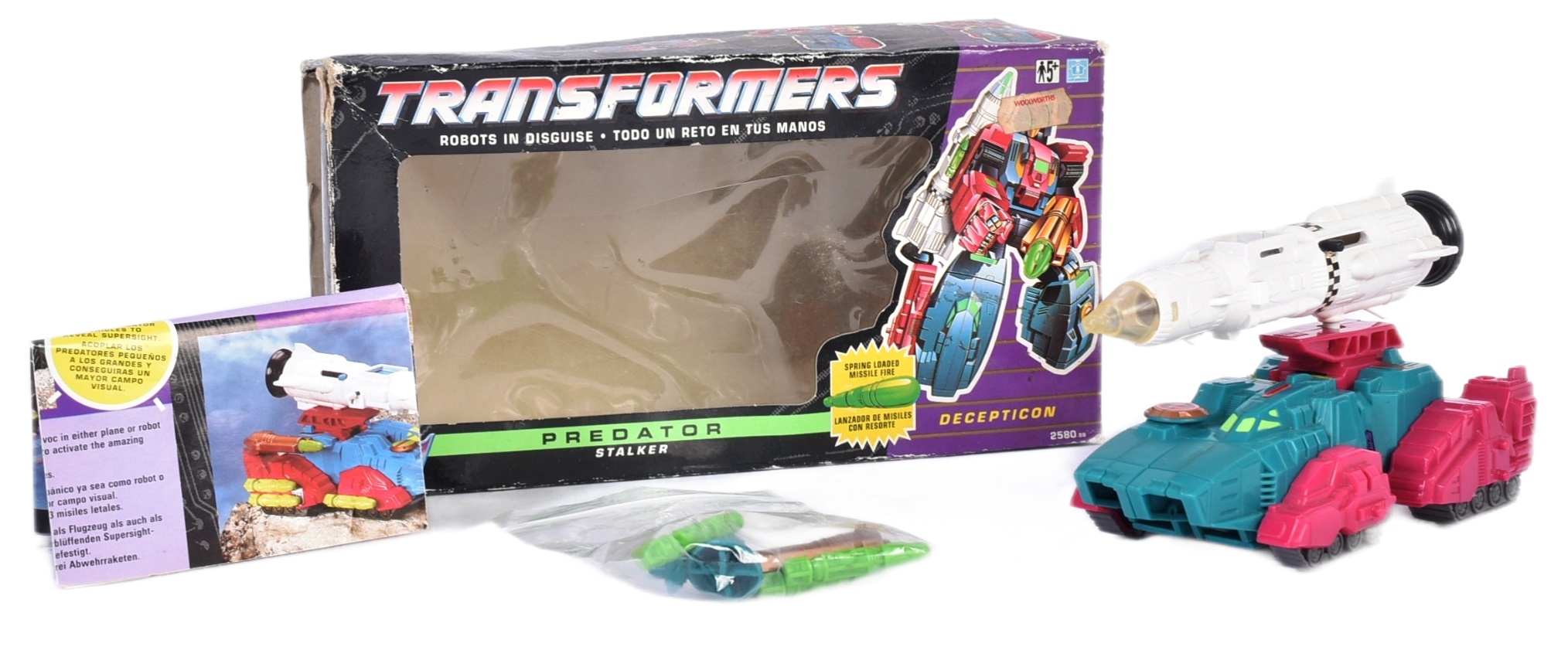 TRANSFORMERS - VINTAGE HASBRO G1 TRANSFORMERS - PREDATOR STALKER