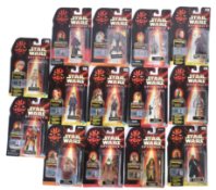 STAR WARS - COLLECTION OF CARDED MOC ACTION FIGURES