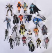 BATMAN - COLLECTION OF BATMAN ACTION FIGURES AND BATMOBILES