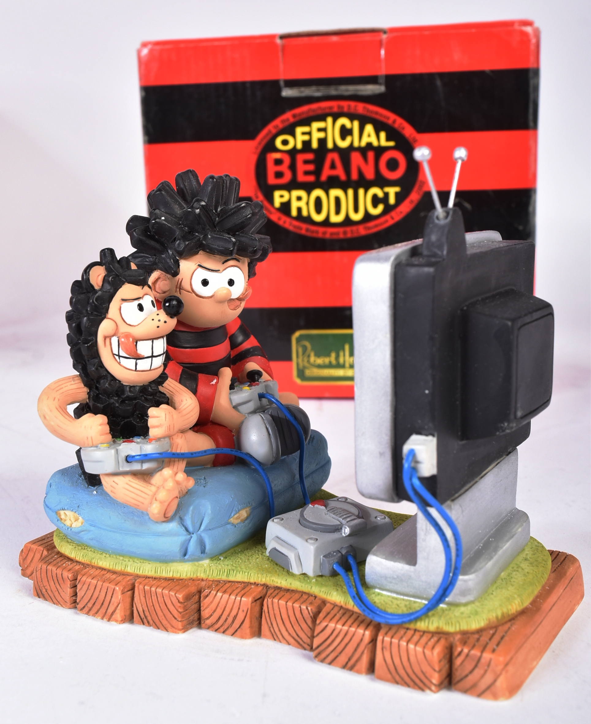 ROBERT HARROP - BEANO - X2 LIMITED EDITION FIGURINES - Image 2 of 5