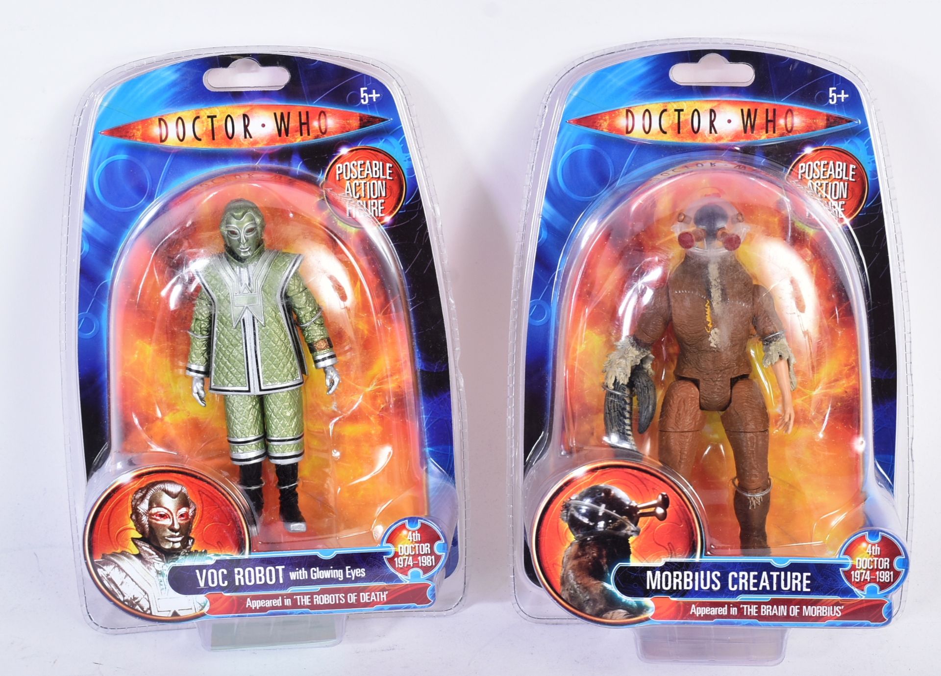 DOCTOR WHO - CHARACTER OPTIONS - VOC ROBOT & MORBIUS CREATURE