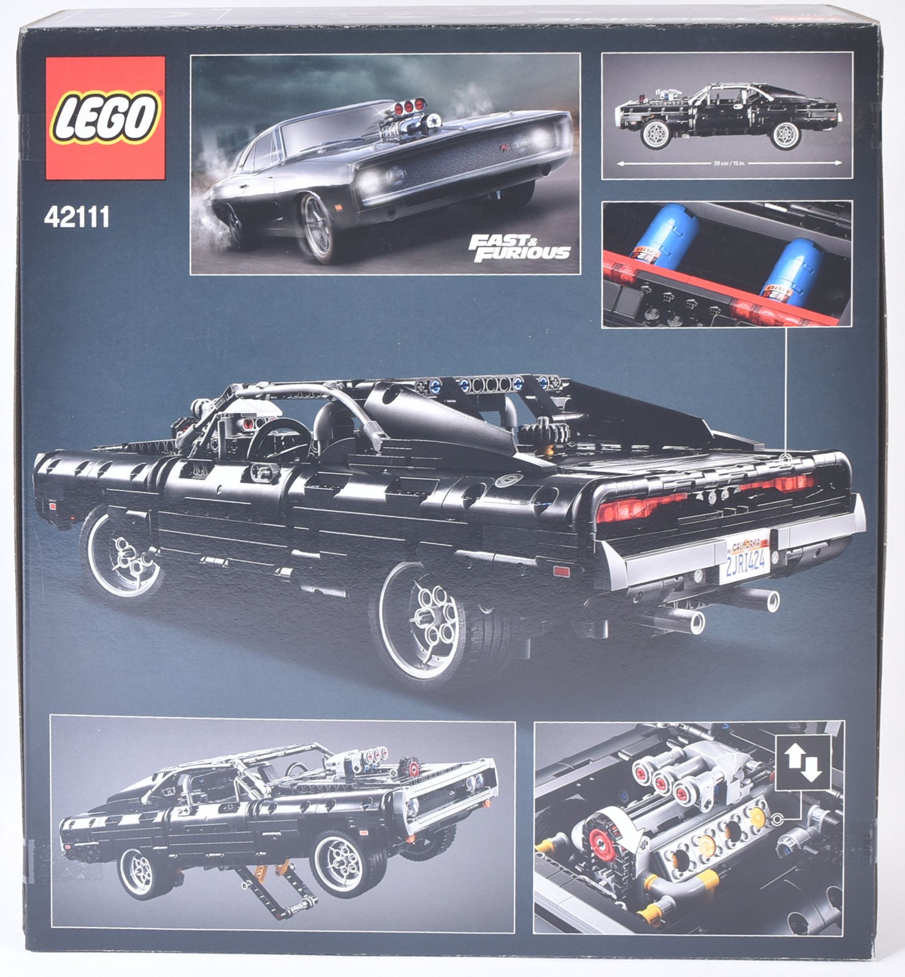 LEGO SET - LEGO TECHNIC - 42111 - FAST & FURIOUS DOM'S DODGE CHARGER - Image 4 of 10
