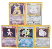 POKEMON - A COLLECTION OF WOTC BASE SET CARDS
