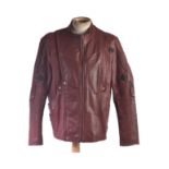 GUARDIANS OF THE GALAXY - STAR LORD STYLE LEATHER JACKET