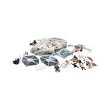 STAR WARS - COLLECTION OF 1990S HASBRO PLAYSETS & FIGURES