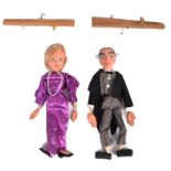 PELHAM PUPPETS - THUNDERBIRDS - PARKER & LADY PENELOPE