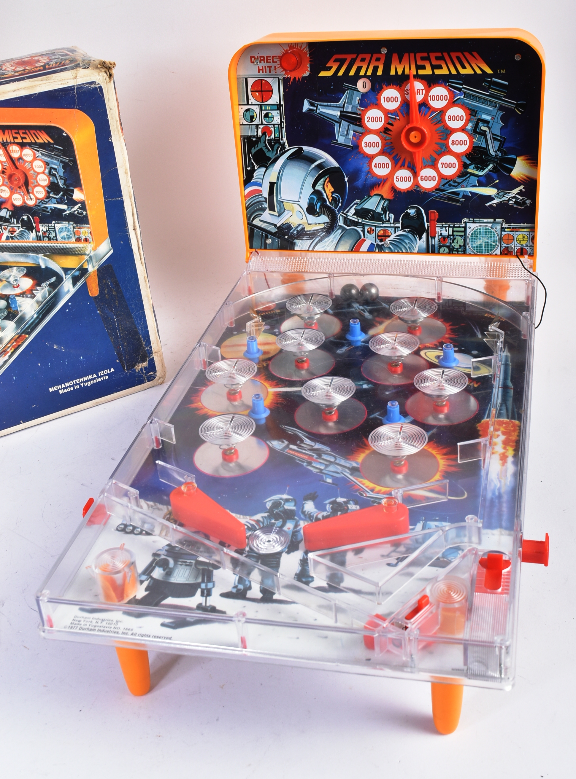 VINTAGE STAR MISSION ELECTRIC TABLE TOP PINBALL MACHINE - Image 2 of 4