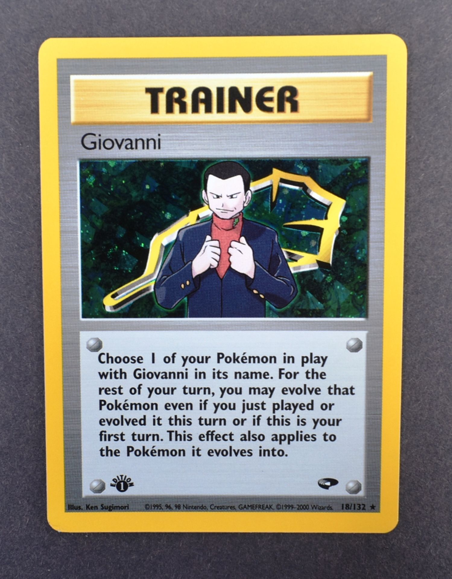 POKEMON - WOTC GYM CHALLENGE 1ST GIOVANNI