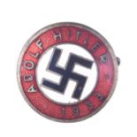 ORIGINAL ADOLF HITLER NSDAP NAZI PARTY MEMBER'S BADGE