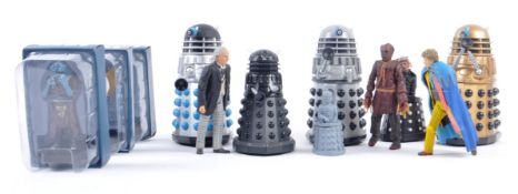 COLLECTION OF DR WHO ACTION FIGURES