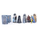 COLLECTION OF DR WHO ACTION FIGURES