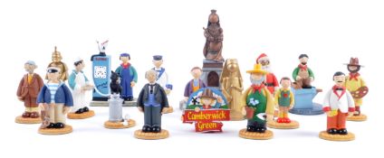 LARGE COLLECTION OF CAMBERWICK GREEN – ROBERT HARROP – FIGURINES / STATUES