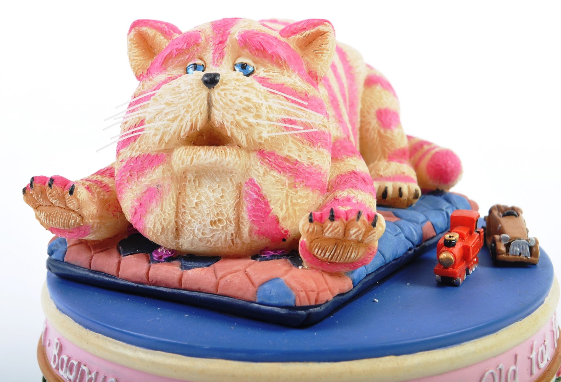 BAGPUSS – ROBERT HARROP – RESIN STATUE / FIGURINE MUSICBOX - Image 2 of 5