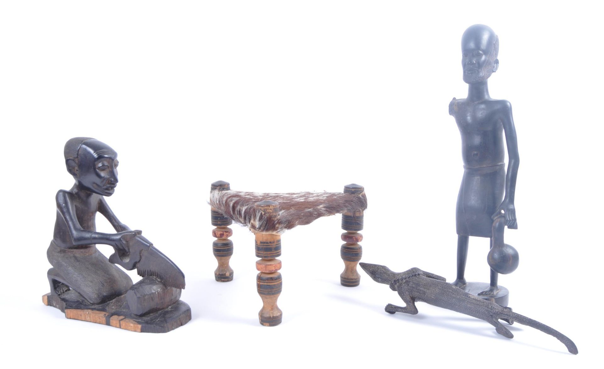 COLLECTION OF AFRICAN TRIBAL ARTIFACTS - Image 2 of 7