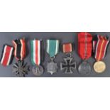 COLLECTION OF SECOND WORLD WAR GERMAN MEDALS