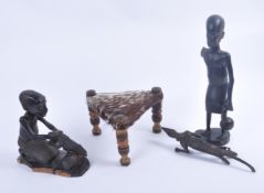 COLLECTION OF AFRICAN TRIBAL ARTIFACTS