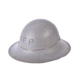 WWII SECOND WORLD WAR BRITISH HOME FRONT S.F.P ZUCKERMAN HELMET