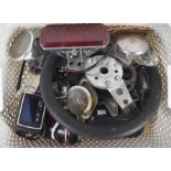 AUTOMOBILIA - COLLECTION OF VINTAGE CLASSIC CAR PARTS