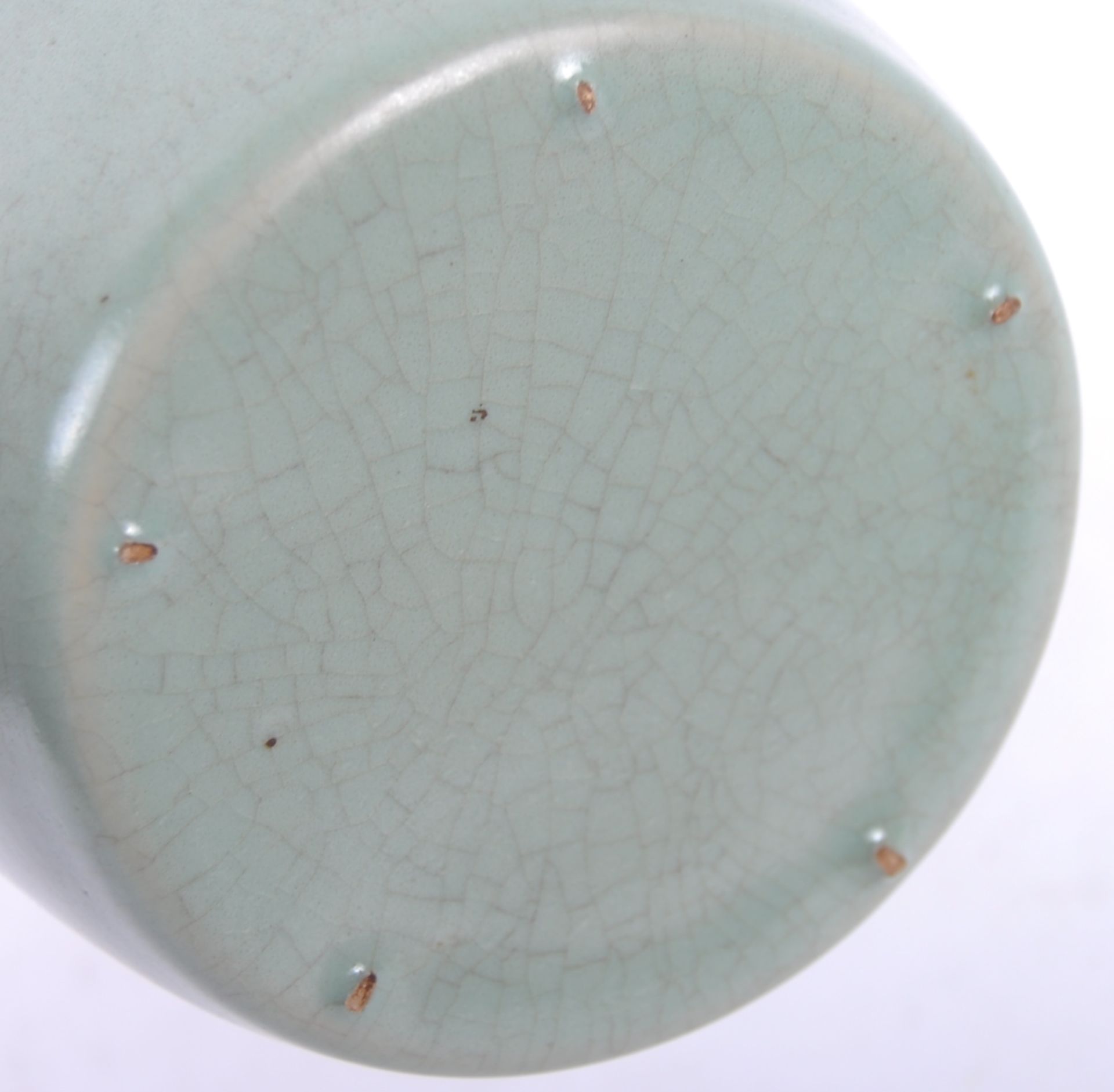 CHINESE LONGQUAN CELADON BOTTLE VASE - Image 7 of 7