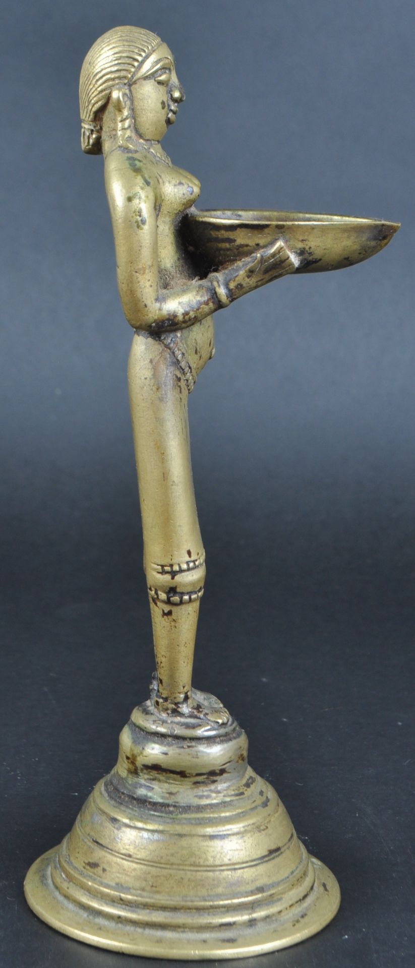 EARLY 20TH CENTURY AFRICAN TRIBAL METAL FIGURINE - Bild 4 aus 6