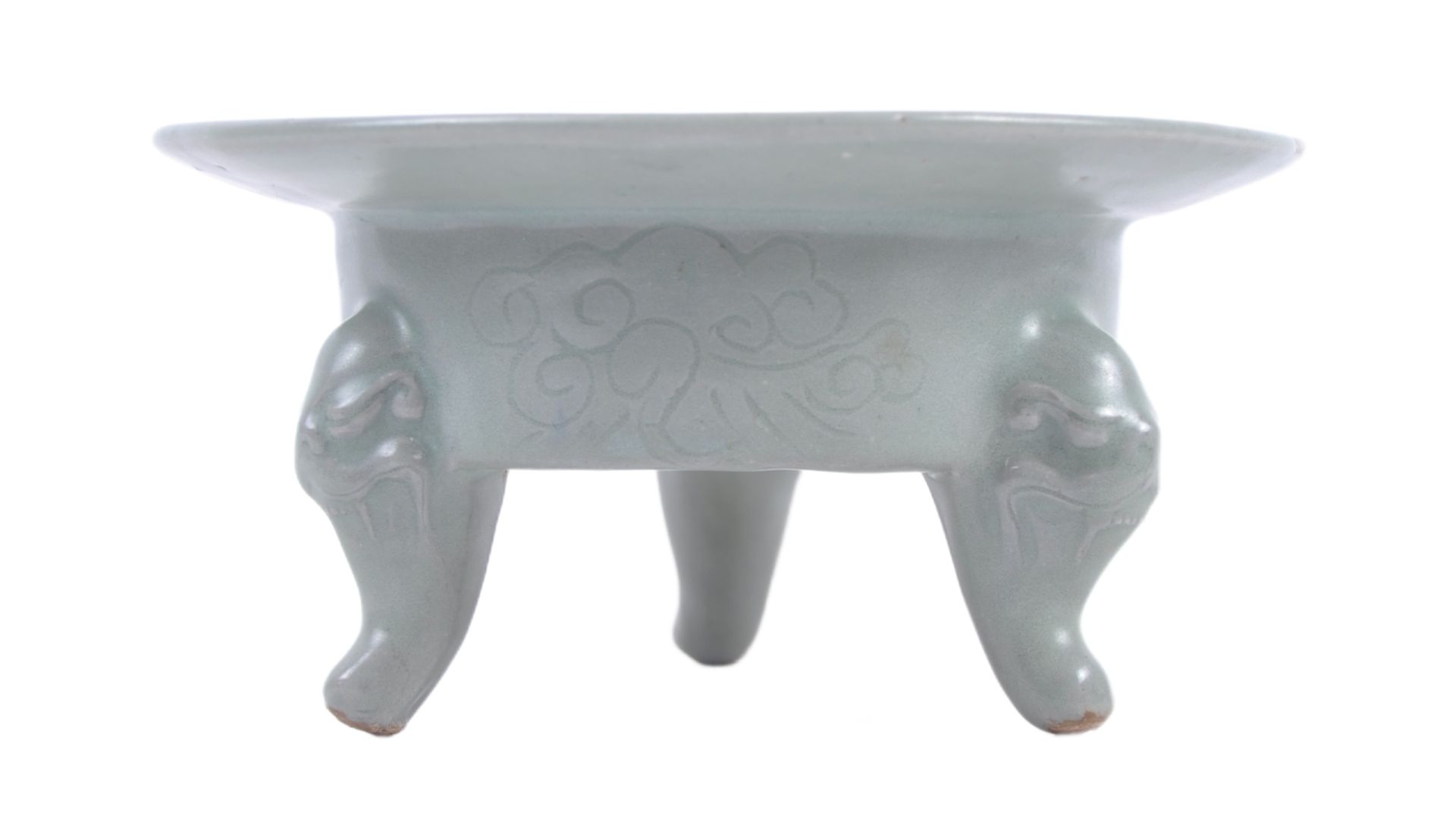 CHINESE SONG DYNASTY CELADON CENSER / STAND