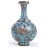 EARLY 20TH CENTURY CHINESE CLOISONNE VASE