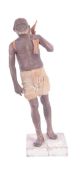 MID - LATE 19TH CENTURY INDIAN KRISHNANAGAR CLAY DOLL