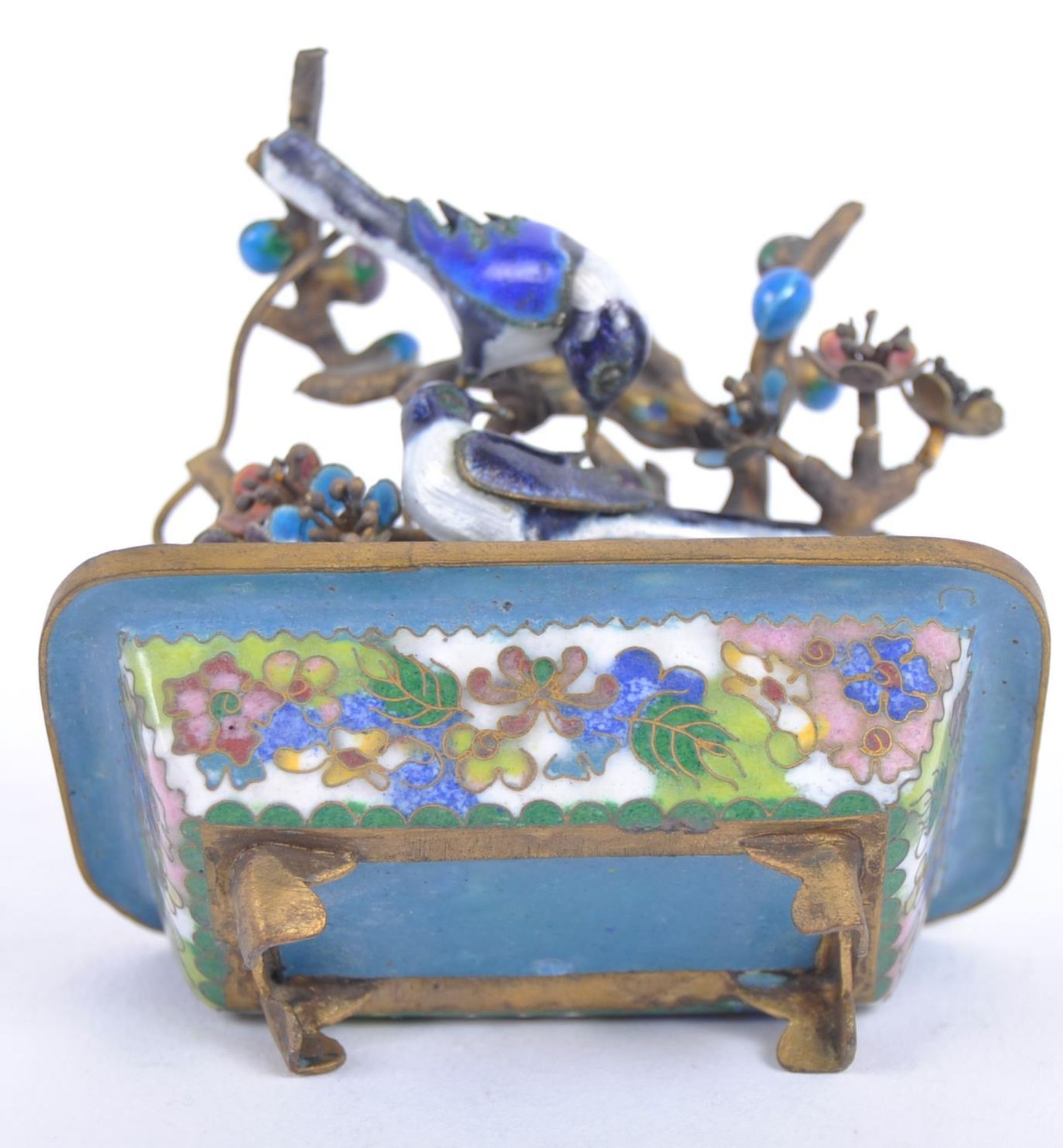 EARLY 20TH CENTURY CHINESE CLOISONNE BONSAI TREE - Image 5 of 5